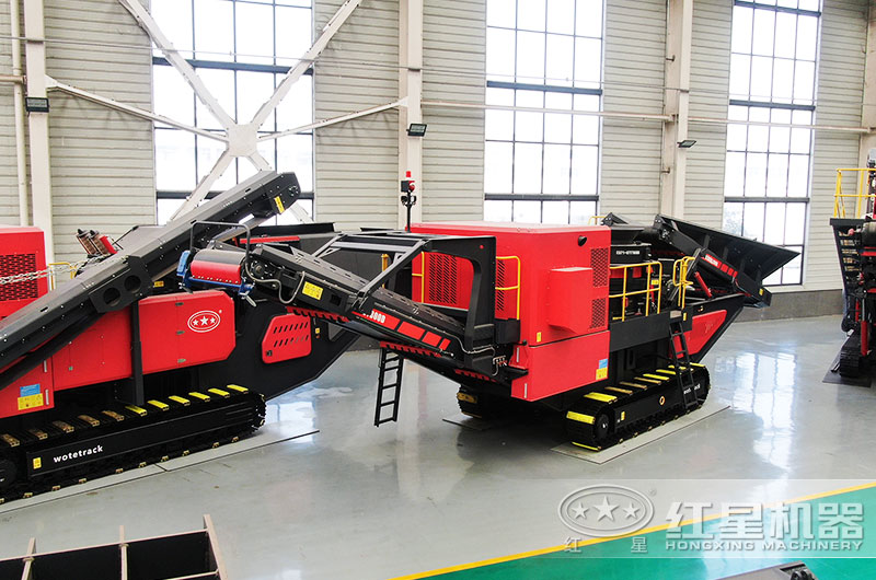 履帶式破碎機圖片