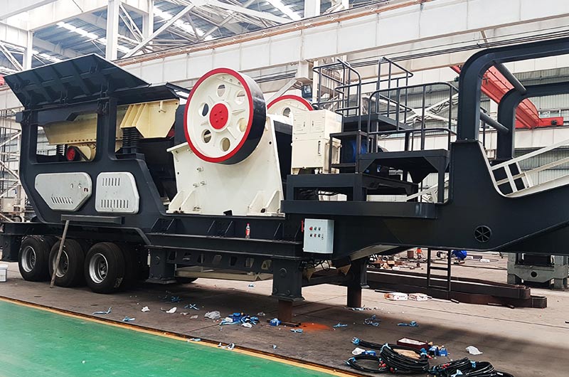 車載流動破碎石仔機，一體式作業，碎石更輕松